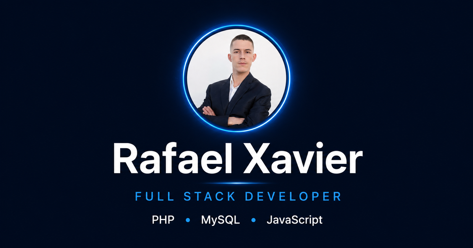 Rafael Xavier | Junior Full Stack Web Developer